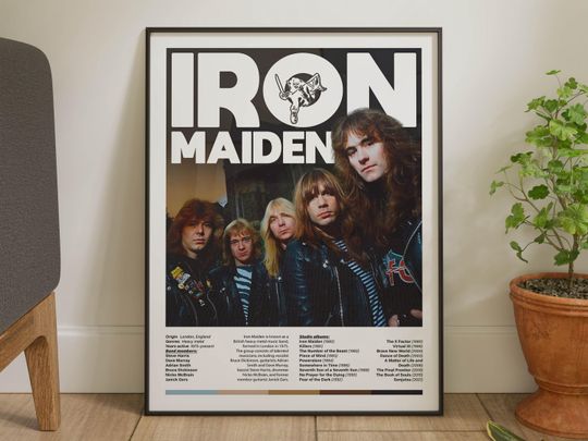 Iron Maiden Posters | Home Decor | Wall Decor