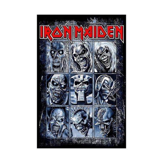 Vintage Iron Maiden Band Posters | Home Decor | Wall Decor