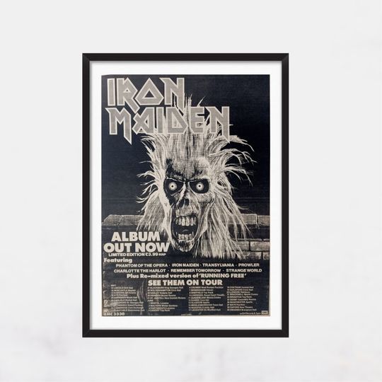 IRON MAIDEN Posters | Home Decor | Wall Decor