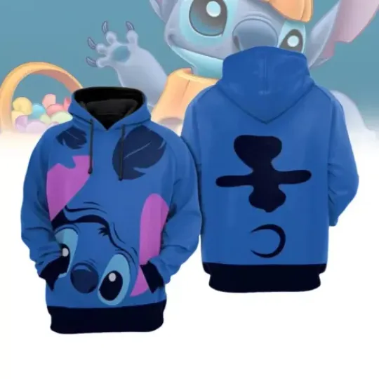Disney Stitch 3D HOODIE MOTHER DAY GIFT ALL OVER PRINT BEST PRICE
