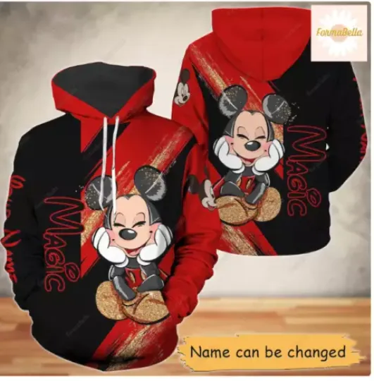 Halloween Mickey Mouse 3D HOODIE HALLOWEEN GIFT CHRISTMAS GIFT OVER PRINT