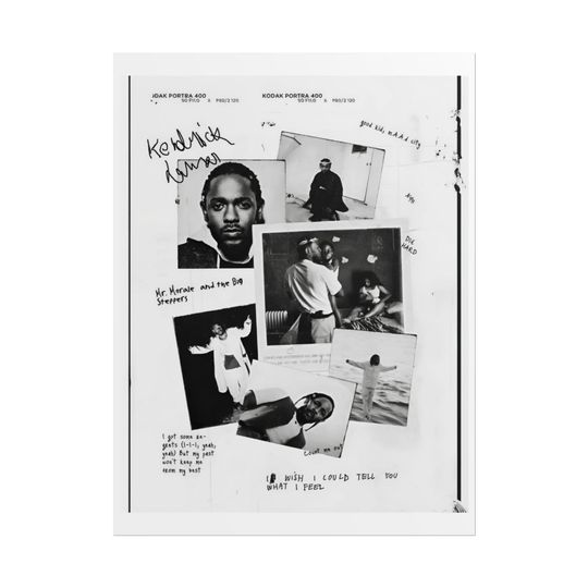 Kendrick Lamar Posters | Home Decor | Wall Decor