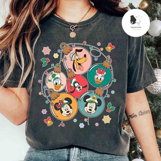 Mickey and Friends Very Merrytime Cruises Disney Christmas Cruise Shirt, Disney Family Cruise Christmas Trip , Disney Xmas Lights