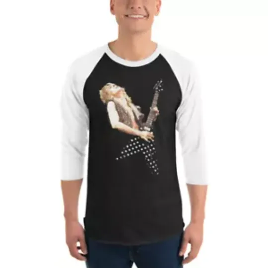Randy Rhoads Guitar Legend 3/4 sleeve shirt