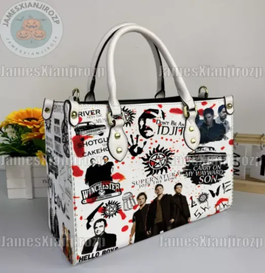 Supernatural Leather Handbag | Gifr For Woman | Christmas Gift | Mother's Day Gift