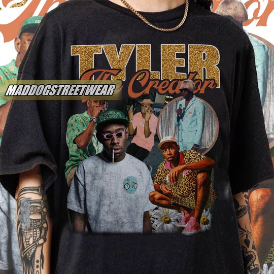 Vintage 90s Graphic Style Tyler the Creator T-Shirt, Tyler Rapper Shirt, Retro Country Music Bootleg Tee For Man And Women Unisex Shirt