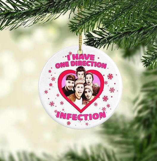 Discover I Have One Direction Infection Acrylic Christmas Ornament, Liam Payne Memorial Ornaments, Rest In Peace Liam Payne Hanging Decor Gift