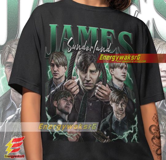 Limited James Sunderland Silent Hill 2 Vintage T-Shirt, James Sunderland shirt, Silent Hill 2 Remake Gift For Women and Man Unisex TShirt