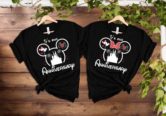 Disney Anniversary Shirt, Disney Couples Shirt, Woman Disney Shirt, Disneyworld Trip Shirt, Disneyworld 2025, Anniversary Gift Shirt