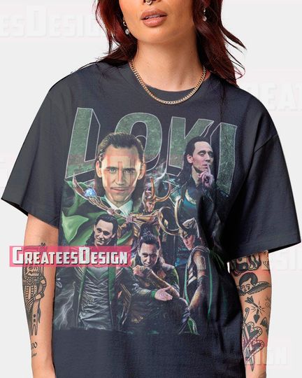 Limited Loki Shirt Tom Hiddleston T-Shirt Loki Laufeyson Graphic Tee Unisex