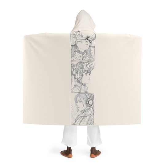 Anime Hooded Blanket | Winter | Christmas Gift