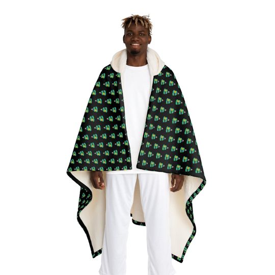 Pickleball Hooded Blanket | Winter | Christmas Gift