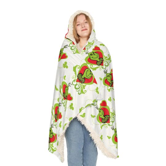 funny character Hooded Blanket | Winter | Christmas Gift