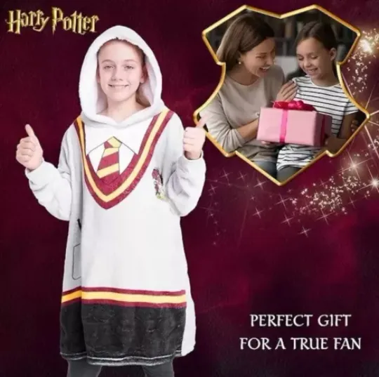 Harry Potter Blanket Hoodie | Christmas Gift | Winter Wear