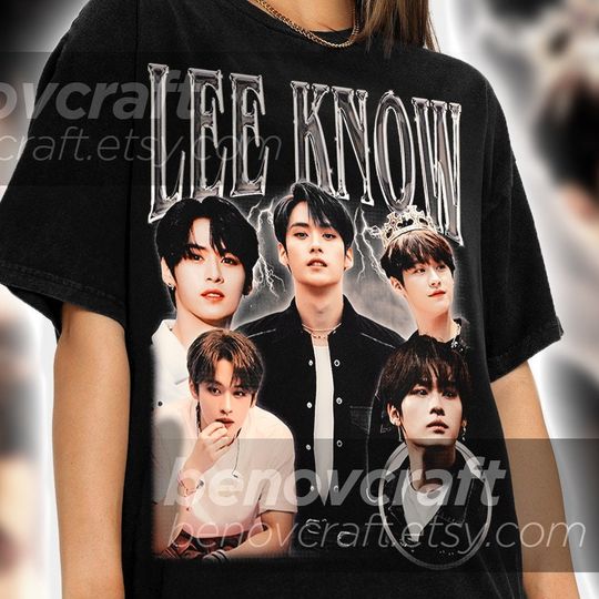 Stray Kids Lee Know Retro 90s Bootleg T-shirt, Stray Kids Shirt, KPOP T-shirt and Gift For Her or Him - SKZ Shirt