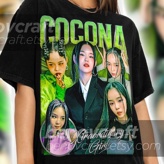 XG Cocona Retro 90s Bootleg T-shirt, XG Shirt, KPOP T-shirt and Gift For Her or Him