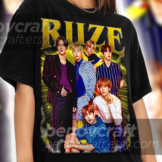 RIIZE Retro 90s Bootleg T-shirt, RIIZE Shirt, KPOP T-shirt and Gift For Her or Him