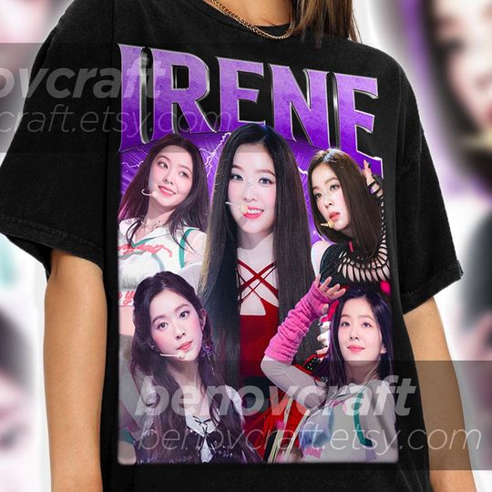 Red Velvet Irene Retro 90s Bootleg T-shirt, Red Velvet Shirt, KPOP T-shirt and Gift For Her or Him
