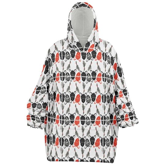 Merry Krampus Blanket Hoodie | Christmas Gift | Winter Wear