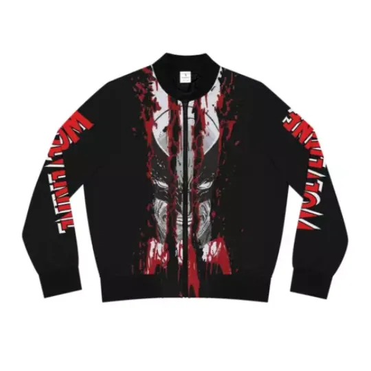 I'm A Big Fan Of Wolverine X-Men Superhero Movie Fan Gift Bomber Jacket