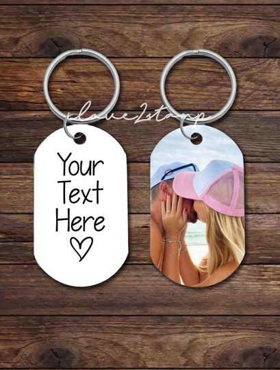 Custom Picture Keychain, Personalized Keychain For Boyfriend, Christmas Gift For Her, Best Holiday Gifts Under 20, Best Gifts For Him