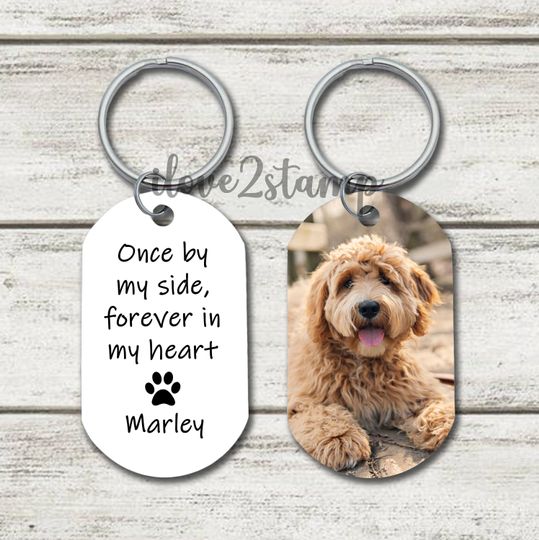 Pet Memorial Gift, Pet Remembrance Gift, Sympathy Gift Loss of Dog, Dog Memorial Keychain, Dog Keychain, Pet Memorial Keychain Remembrance