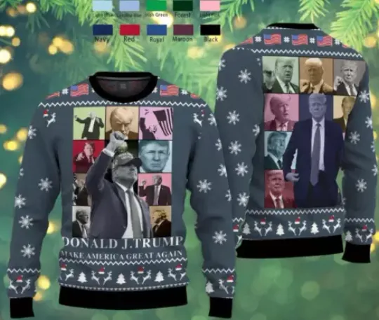Donald Trump Ugly Sweater Shirt, Funny Trump Shirt