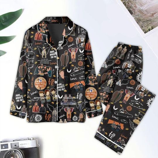 Christmas Gift, Supernatural Pajamas Set