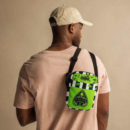 Never Trust the Living crossbody bag