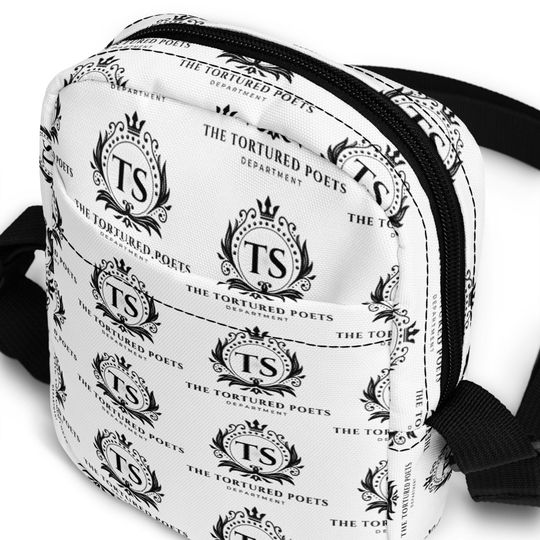 TS Crest The Tortured Poets Department | TTPD Crossbody Bag