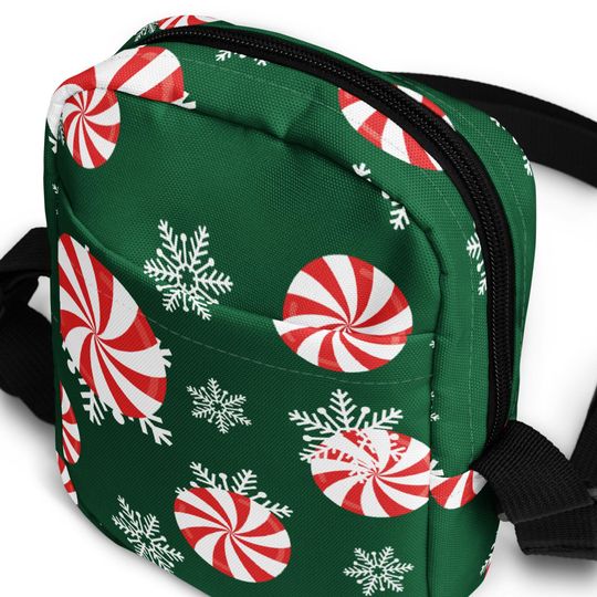 Celebrate The Holidays in Style with the 'It's a Goofy Holiday Peppermint' Crossbody Bag