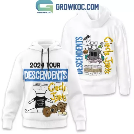 Descendents With Circle Jerks Tour 2024 3D Hoodie