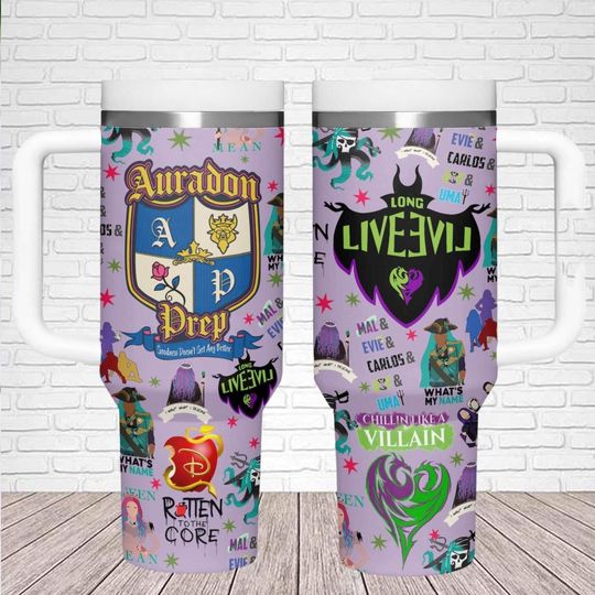 Disney Villains Tumbler 40oz, Maleficent Tumbler Cup, Bad Witch Club Drink Tumbler, Evil Queen Coffee Tumbler, Witch Christmas Gift