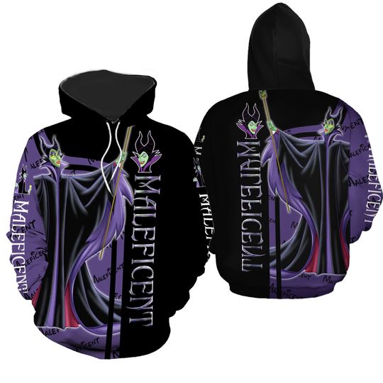 Maleficent Hoodie Leggings, Disney Maleficent Hoodie