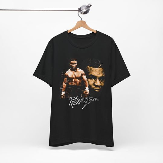 Mike Tyson Streetwear Tshirt, Unisex Tee, Boxing Fan Gift, Hip Hop Apparel, Graphic Print Shirt