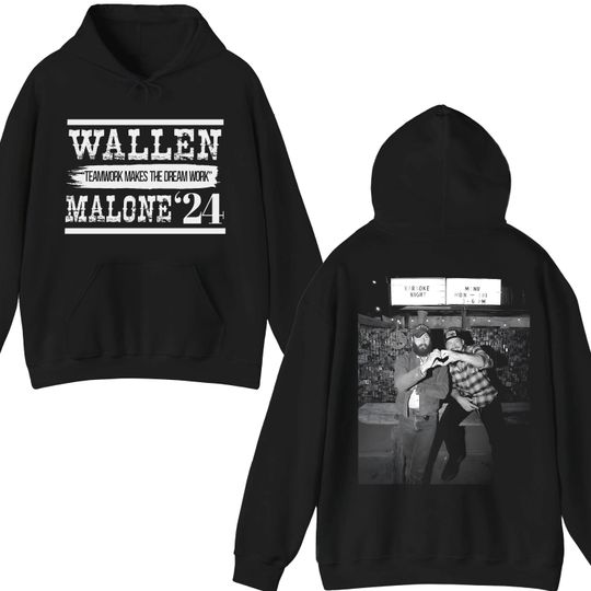 I Had Some Help Double Sided Hoodie, Posty Wallen Shirt, Wallen Malone Shirt, Country Concert