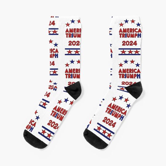 Trump 2024 Triumph  Socks
