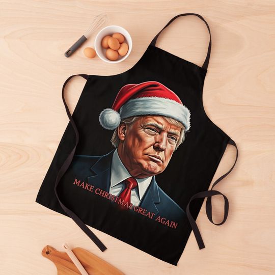 Donald Trump Make Christmas Great Again Apron