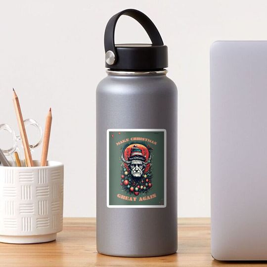 Make Christmas great again Sticker