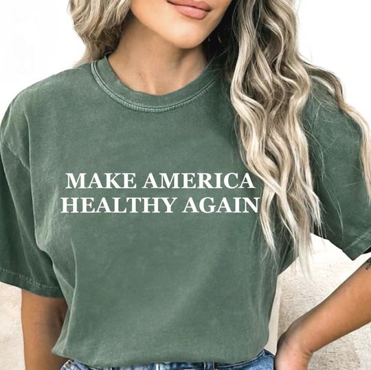 Make America Healthy Again, Patriotic Shirt, Make America Great Again, Trump Shirt, RFK Shirt, Take America Back, 2024, USA, Conservative