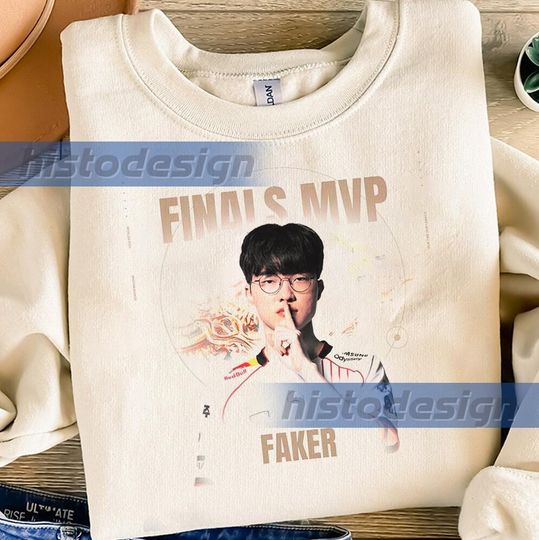 SKT T1 Faker Finals MVP League Of Legends Worlds 2024 Champions Classic Shirt, LOL Fan Gift