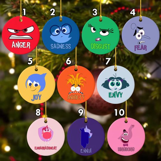 Personalized Ice Princess Sister Christmas Ornament, Winter Princess Movie Customized Christmas Tree Decor, Snowman Xmas Gift For Kid