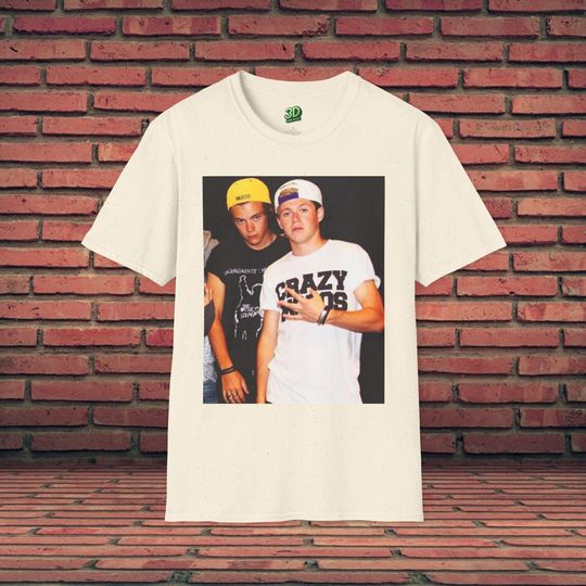 One Direction Shirt | Harry And Niall | Retro 1 Direction Merch | Funny Concert Shirt | Vintage Graphic Tee | Photo T-Shirt