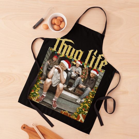 Thug Life Trump Vance Kennedy Hulk Hogan  Apron