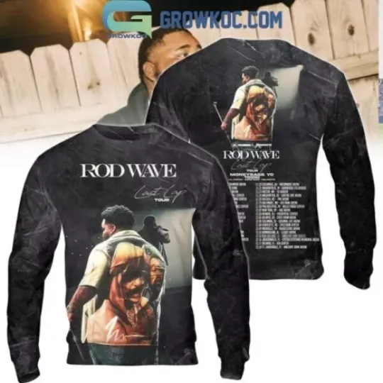 Rod Wave Last Lap Tour Moneybagg Yo Toosii 2024 T-Shirt