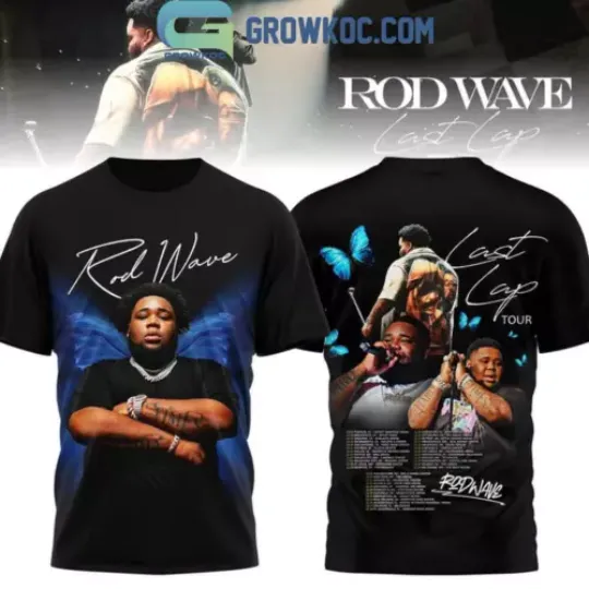 Rod Wave US Tour Last Lap 2024 T-Shirt