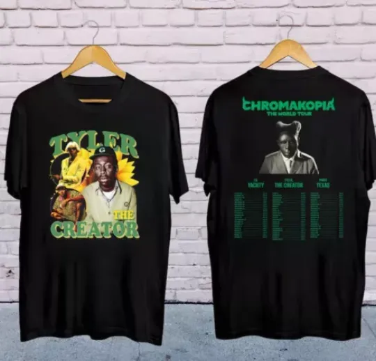 2025 Tour Tyler the Creator Chromakopia Shirt, Tyler the Creator Concert Shirt