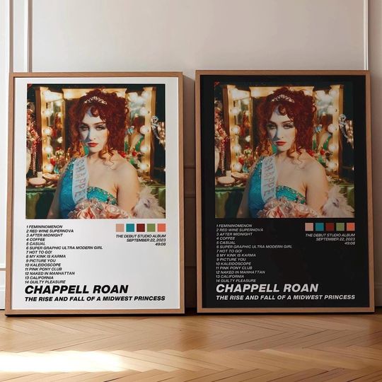 Chappell Roan Inspired The Rise and Fall of a Midwest Princess Poster