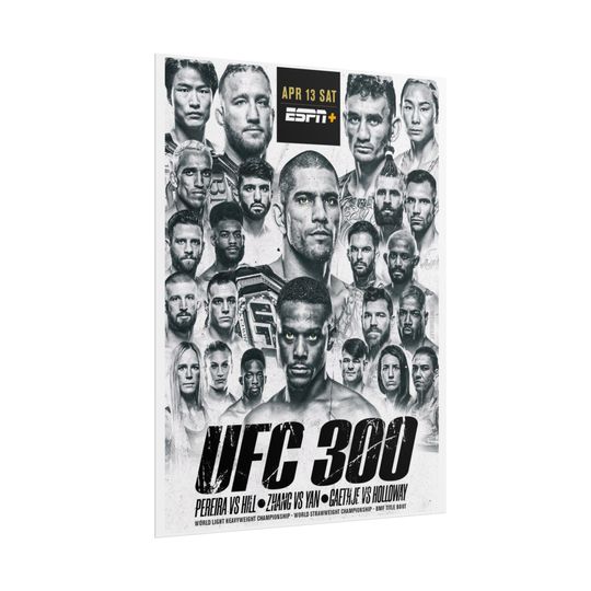 UFC 300 Poster