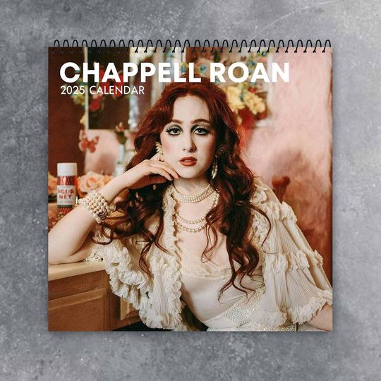Chappell Roan Wall Calendar 2025 | Celeb 2025 Calendar | Pink Pony Club Single | Chappell Roan Princess | Best Gift For Christmas, New Year